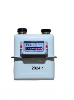 Счетчик газа СГД-G4ТК с термокорректором (вход газа левый, 110мм, резьба 1 1/4") г. Орёл 2024 год выпуска Броницы